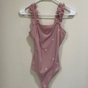 Floral bodysuit